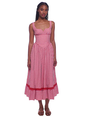 Peixoto: Liam Midi Dress (46014-SRCGGHM)