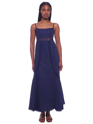Peixoto: Charlotte Maxi Dress (46007-NAV)