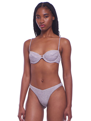Peixoto: Lara-Shelley Bikini (14013-CHTBLU-22102L-CHTBLU)