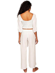 Peixoto: Joan Wrap Pants (41918-PTDWHT)