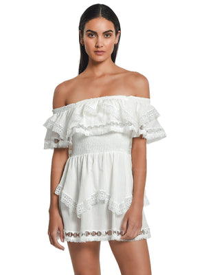 Peixoto: Wyatt Dress (42231-WHT)