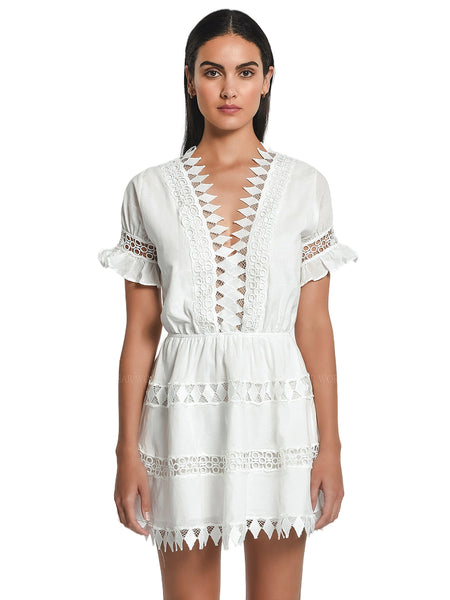 sachin and babi light blue dress Zimmermann Embroidered 'wylie' Dress main image 0