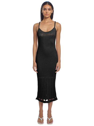 Peixoto: Nora Knit Dress (44036-BLKNT)