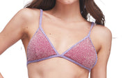 Olivia Fuchsia Shiny Bikini