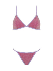Capittana: Olivia Fuchsia Shiny Bikini (C985T-C985B)