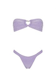 Capittana: Vicky Purple Shiny Bikini (C991T-C991B)