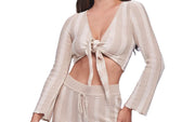 Paloma Beige Knitted Set ::RET