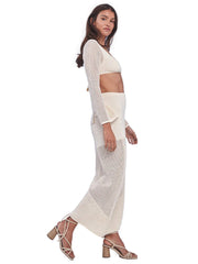 Capittana: Olga Ivory Set Knitted (C1186T-C1186B)