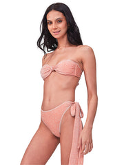 Capittana: Estefania Orange Shiny Bikini (C1056T-C1056B)