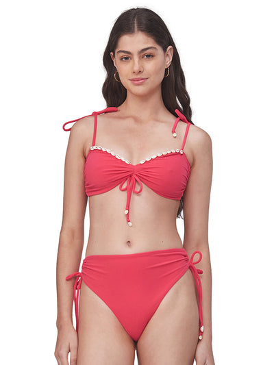 Capittana: Susane Fuchsia Terry Towel Bikini (C1050T-C1050B-HW)