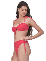 Capittana: Susane Fuchsia Terry Towel Bikini (C1050T-C1050B-HW)