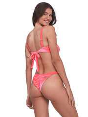 Capittana: Ale Neon Pink Velvet Bikini (C1171T-C1171B)