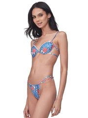Capittana: Rachel Denim Peony Bikini (C1071T-C1071B)