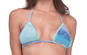 Kendall Blue Crochet Bikini