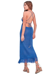 Capittana: Ali Blue Knitted Dress (C1135)