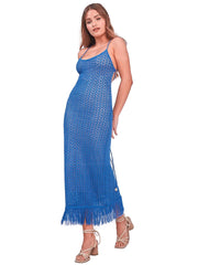 Capittana: Ali Blue Knitted Dress (C1135)