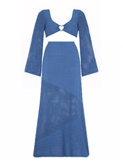 Capittana: Olga Blue Knitted Set (C1162T-C1162B)