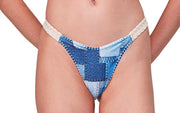 Almudena Denim Crochet Bikini