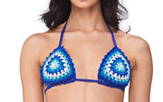 Cuba Blue Crochet Bikini ::RET