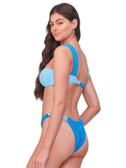 Capittana: Lynne Blue Terry Towel Bikini (C1053T-C1053B)