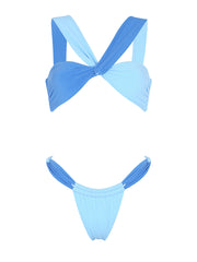 Capittana: Lynne Blue Terry Towel Bikini (C1053T-C1053B)