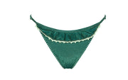 Valentina Cobalt Green Shine Bikini