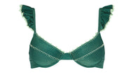 Valentina Cobalt Green Shine Bikini
