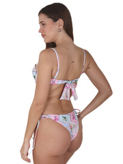 Capittana: Annie Flowers Patchwork Bikini (C1088T-C1088B)