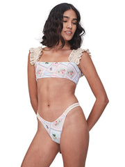 Capittana: Almudena Flowers Patchwork Bikini (C1098T-C1098B)