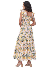 Capittana: Evita Lemon Vichy Dress (C1114)