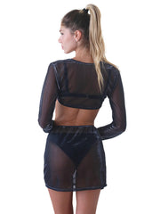 Capittana: Brit Cardigan-Brit Skirt (1274T-BLCK-1274S-BLCK)