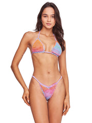 Capittana: Kendall Multicolor Crochet Bikini (C995T-C995B)