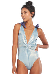 Capittana: Celeste Metallic One Piece (C1326)