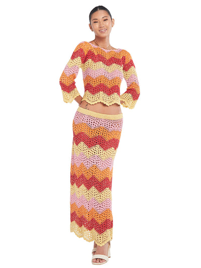 Capittana: Agnes Crochet Blouse-Agnes Crochet Skirt (C1380-C1382)