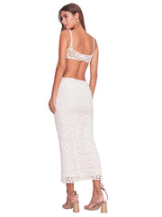 Capittana: Martina Crochet Dress With Slip (C843)