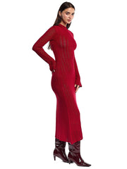 Capittana: Milena Merlot Dress (C2126)