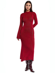 Capittana: Milena Merlot Dress (C2126)