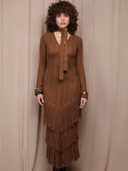 Capittana: Rumi Long Sleeve Dress (C2220)