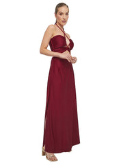 dasha maxi dress Tanya Taylor | Dasha Dress | Powder Blue/anthracite