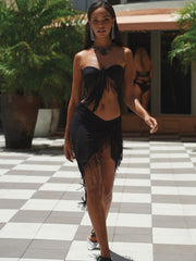 Beach Bunny: Haute Summer Long Pareo (B12130C8-BLCK)