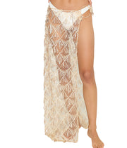 Dione Sparkle Crop-Dione Sparkle Maxi Skirt ::RET