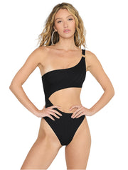 Beach Bunny: Lilly One Piece (B23311P-BLCK)