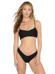 Beach Bunny: Wendy Bralette-Gloria Bikini (B2331T3-BLCK-B2331B6-BLCK)