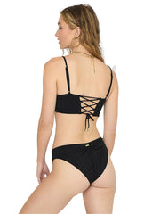 Beach Bunny: Wendy Bralette-Gloria Bikini (B2331T3-BLCK-B2331B6-BLCK)