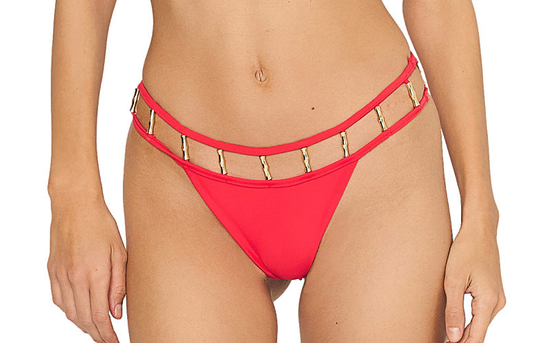 Beach Bunny: Billie Tri-Billie Bikini (B2335T1-REDD-B2335B4