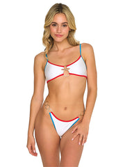 Beach Bunny: Lexi Bralette-Lexi Bikini (B2312T0-WTRB-B2312B4-WTRB)