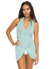 Beach Bunny: Ellie Mini Dress (B2318C2-AQUA)