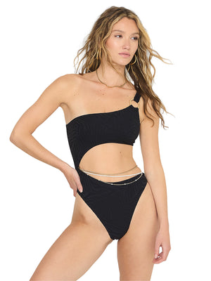 Beach Bunny: Becca One Piece (B22541P-BLCK)