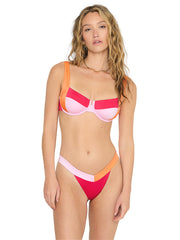 Beach Bunny: Karter Bralette-Naomi Micro Bikini (B2330T8-SHIB-B2330B7-SHIB)