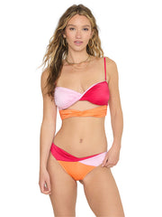 Beach Bunny: Bri Bandeau-Bri Midi Bikini (B2330T3-SHIB-B2330B5-SHIB)